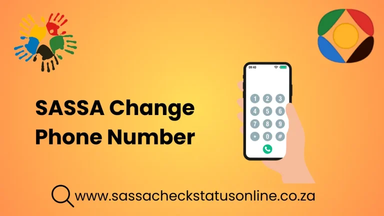 SASSA change phone number infographics