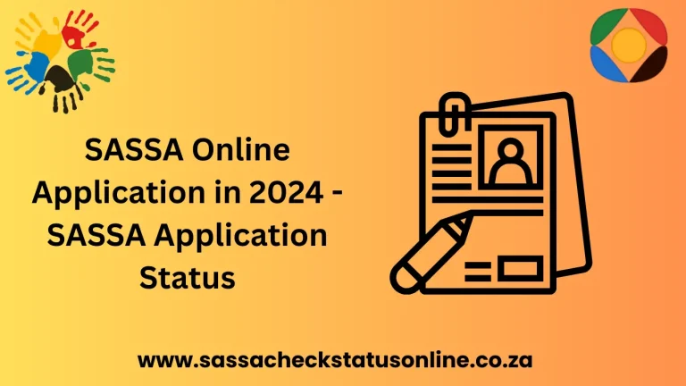 sassa online application