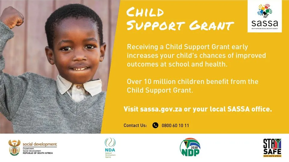 child support grant infographics